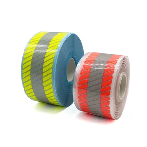 Nastro riflettente segmentato per trasferimento <span class=keywords><strong>di</strong></span> calore in vinile con nastro adesivo <span class=keywords><strong>di</strong></span> sicurezza per indumenti da boxe - Product Image 6