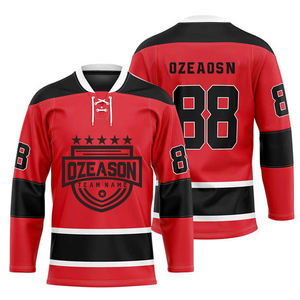 เสื้อเจอร์ซีย์เล่นฮ็อกกี้น้ำแข็งพิมพ์ลายสำหรับผู้ชายเสื้อฮอกกี้น้ำแข็งพิมพ์ลายโลโก้แบบกลับด้านได้ - Product Image 5