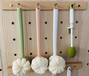 ドライバックボディケアスクラブマッサージバスブラシクリーニングスクラバーロングハンドルブラシツールクリーニングシャワースクラバー3In1 - Product Image 6