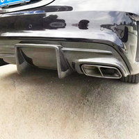 Diffuseur arrière sport en fibre de carbone pour Mercedes CLA 2013-2019