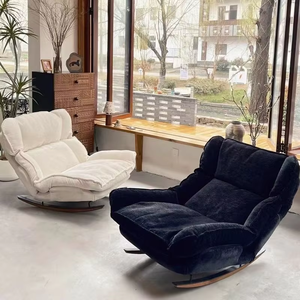 Sillón Reclinable Nórdico para Salón, Balcón, Hogar, Silla Mecedora de Ocio para Adultos, Sofá Perezoso para Sala de Estar - Product Image 4