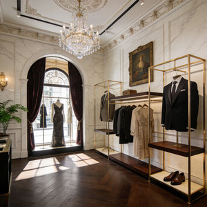 Decoración de Tiendas de Ropa, Estantes para Exhibición de Ropa, Diseño Interior de Tiendas de Ropa - Product Image 1
