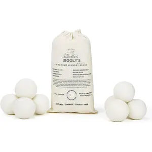 2024 New products 100%Organic New Zealand 6 Pack Organic Wool Dryer Ball