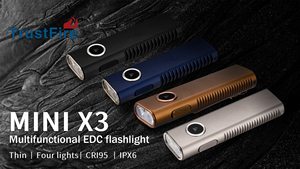 Новинка 2025: Фонарь Trustfire MINIX3 – Легкий и компактный EDC-фонарь с зарядкой Type-C - Product Image 2