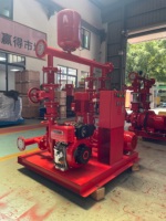 Ensemble de pompe centrifuge à moteur diesel pour bâtiments commerciaux, 10-1000 m³/h, 7,5 CV, 10-100 L/min