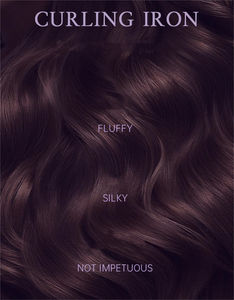 Fer à friser électrique personnalisable, contrôle de la température à 4 vitesses, design portable, écran LCD, chauffage PTC pour des boucles lisses et magnifiques - Product Image 5
