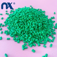 Masterbatch de couleur verte haute chroma pour coloration plastique par soufflage