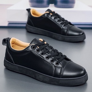 Chaussures décontractées à lacets pour hommes, design européen, semelle rouge, vente en <span class=keywords><strong>gros</strong></span>, baskets tendance pour garçons, chaussures <span class=keywords><strong>de</strong></span> sport noires pour hommes, blanches - Product Image 3