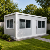 Maison conteneur préfabriquée en promotion 20ft 40ft, maison modulaire à panneaux sandwich, design contemporain, mobile pour hôtel, villa, salon de coiffure