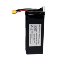 Batterie LiPo rechargeable 8S 29,6V 12000mAh 60C à décharge élevée, longue autonomie, pour applications de drones industriels à charge lourde