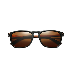 Fiber De carbone UV400 Carré <span class=keywords><strong>Noir</strong></span> Hommes En Aluminium Nuances lunettes de Soleil Polarisées - Product Image 6