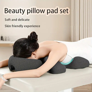 Almohada de espuma viscoelástica en forma de T para cama de masaje, soporte facial, relajación de la columna vertebral, uso en dormitorio - Product Image 3