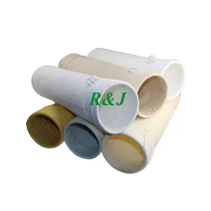 High performance Polyester filter bag for dust collector air filter bag cost and filter sleeve