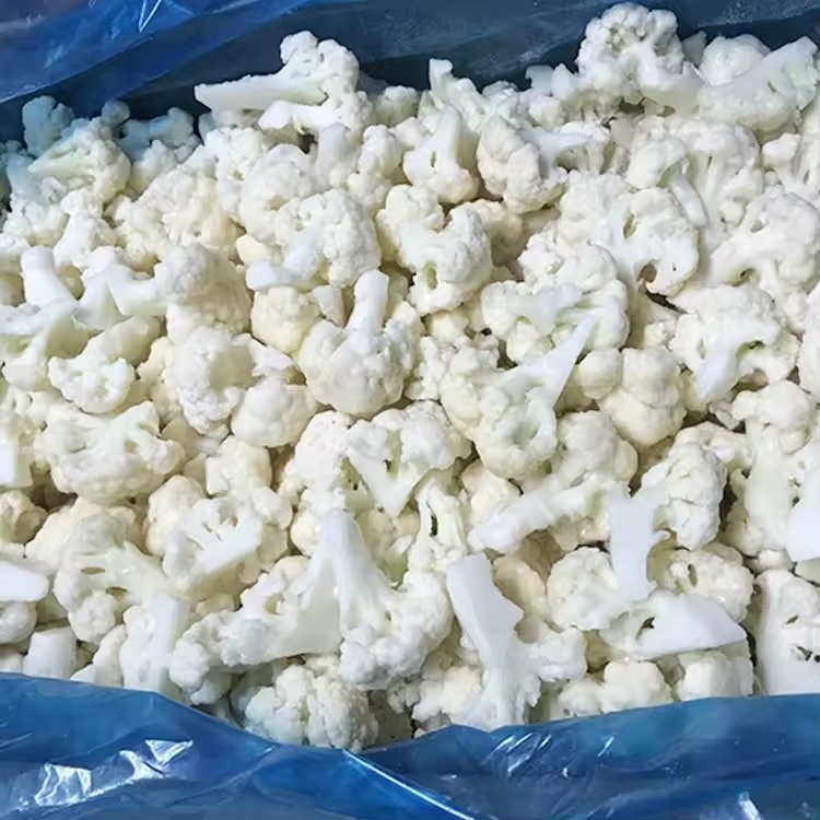 Высококачественная замороженная цельная цветная капуста 3-5 см, 1 кг, объемная упаковка из LC Green Foods