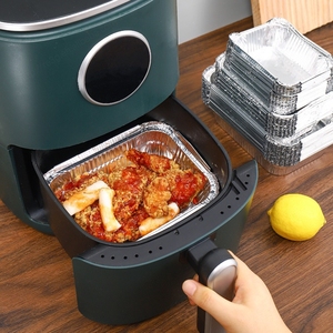 Laixindisposable nhôm thực phẩm Khay nhôm lá phục vụ phục vụ phục vụ khay takeaways - Product Image 4