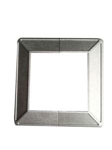 Couvre-pieds de clôture <span class=keywords><strong>et</strong></span> de garde-corps en aluminium 2 pièces de 3x3 pouces - Accessoires de clôture écologiques <span class=keywords><strong>et</strong></span> étanches avec modélisation 3D - Product Image 6