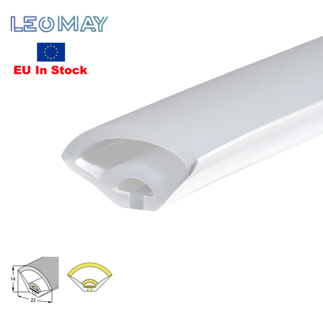 Indoor Decoration Lighting Silicone Led Strip Diffuser Flexible Cover Neon Lamp Silicone Led Neon Tube
