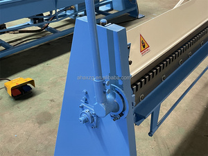 Machine à plier de feuille galvanisée <span class=keywords><strong>manuelle</strong></span>, plaqueuse de plaques en aluminium, à bride thf - Product Image 5