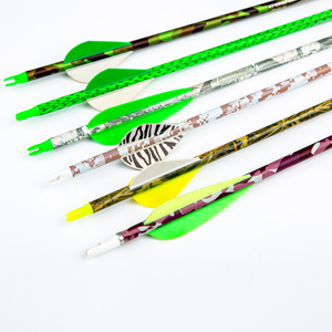 Flèches <span class=keywords><strong>arc</strong></span>-en-ciel réglable, pour <span class=keywords><strong>arc</strong></span> composé de colonne vertébrale 250 300 340 400 500 600, arbre de flèche en carbone, pour la chasse - Product Image 5