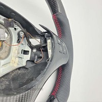 La meilleure vente de roue de mise à niveau en cuir perforé en fibre de carbone m Performance pour BMW E90 E91 E92 E93 volant de voiture