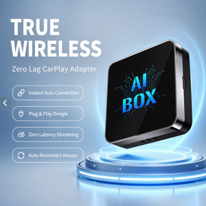 AI BOX Portable CarPlay <b>Adapter</b> Android 13 <b>Bluetooth</b> WiFi Wireless for Car - Product Image 4
