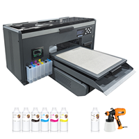 Imprimante DTG A3 à plat avec pour tête d'impression Epson 4720 nouvelle imprimante à jet d'encre manuelle/automatique Direct-to-Garment