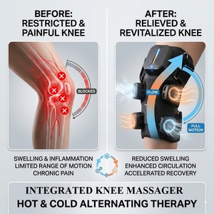 Máy massage khí nén không dây cho đầu gối, liệu pháp nóng lạnh tương phản, giảm đau chân, hỗ trợ phục hồi nhanh - Product Image 6