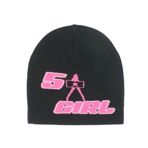 Gorro de Punto Jacquard Personalizado de Alta Calidad con Logotipo, Bordado 3D, para Uso en Exteriores, con Estampado de Camuflaje y Personajes de Frutas - Product Image 5