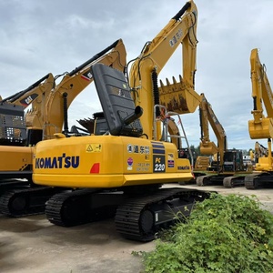 Excavadora Komatsu Pc220 de Segunda Mano de Alta Calidad, 20 Toneladas, Usada en Japón, Excavadora Usada de Alta Calidad Komatsu 220 - Product Image 1