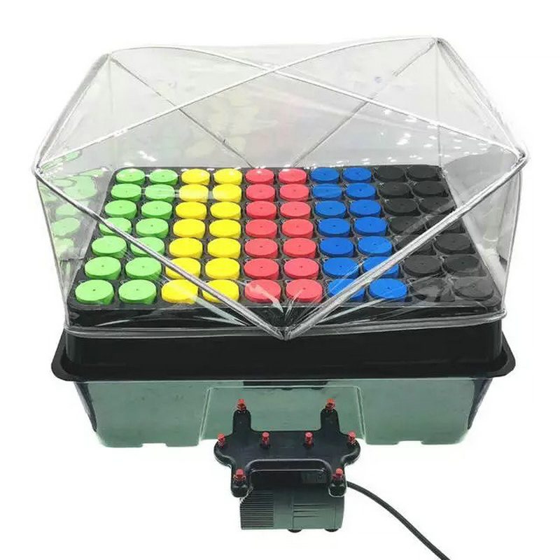 100 упаковок ПЭ пенопластовые воротники клон/прорастание гидропонных растений многоцветные клюшки для самостоятельного клонирования рассады губка