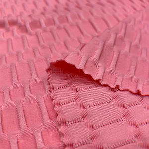 Tela Hexagonal Sublimada de Poliéster y Spandex con Elasticidad en 4 Direcciones, Jacquard Sin Costuras, para Diseño de Ropa Deportiva, Jerseys y Sujetadores Deportivos - Product Image 6