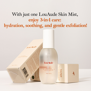 Brume hydratante réparatrice LouAude Quatre Saisons, spray fixateur de maquillage, tonique à brume fine pour l'hydratation interne et la réparation de la barrière cutanée - Product Image 4