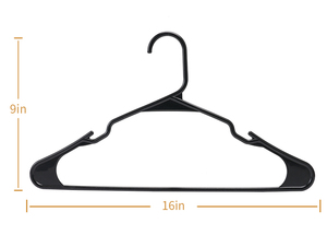 OEM siêu thị người đàn ông độc đáo của T-Shirt thiết lập 10-Piece Single-Tier tiêm đúc quần áo nhựa móc móc đường ray linh hoạt - Product Image 2