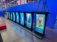 Profesyonel Dijital Video Panel Podyum LED Ekranlı Konferans Salonu Kilise Kürsüsü Satılık