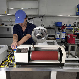 HOTOTECH <span class=keywords><strong>DIN</strong></span> 53516/ISO 4649 Gummi-Abriebfest igkeits tester für PSA-Sohlen IP55-Schutz 0,1% Genauigkeit 220V. - Product Image 3