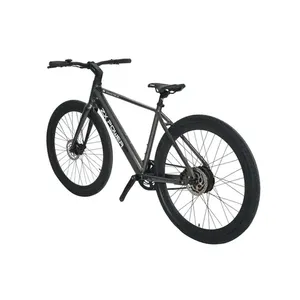 Bicicleta Eléctrica Unisex Ligera con Certificación CE ISO, Cuadro de Aluminio, Motor sin Escobillas de 250/500W, Batería de Litio de 36V, 31-60km/h, Aluminio F - Product Image 6