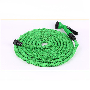 Tuyau d'arrosage extensible 25 pieds en latex haute pression multifonction pour jardin - Product Image 2