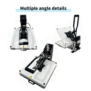 Máquina de prensado térmico para impresión de camisetas, tamaño 38*38 cm, para pequeños negocios. - Product Image 4