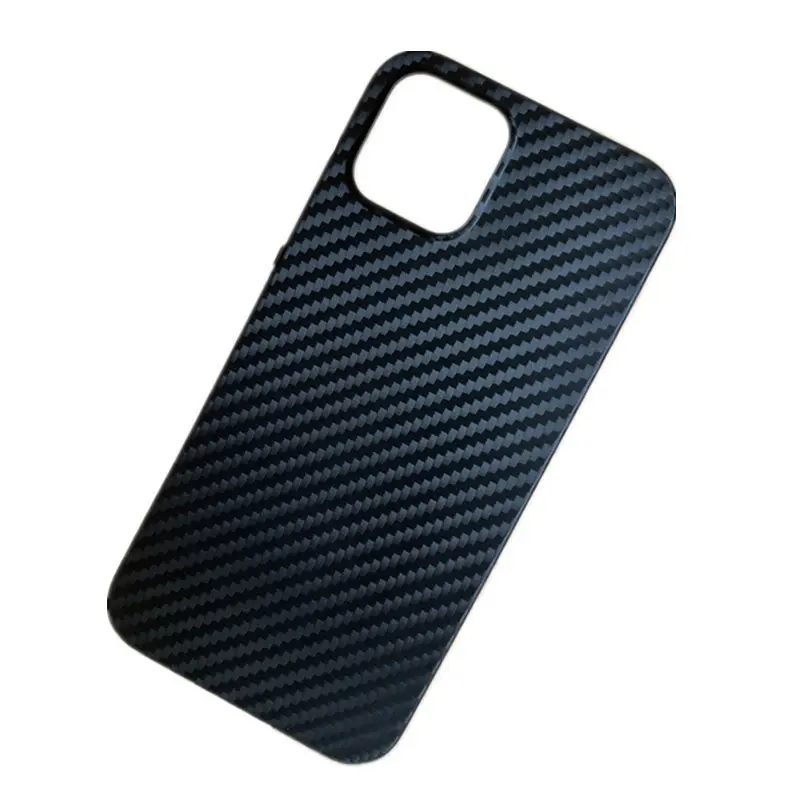 2022 New Ultra Thin Cell Phone Case for iPhone Protective Lens Cover Matte carbon fiber texture Soft Case for iPhone 13