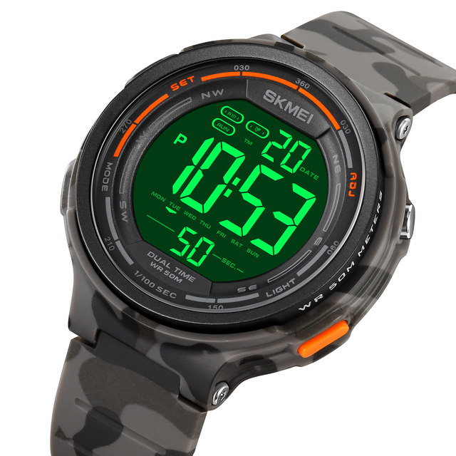 SKMEI 1841 Wholesale Luxury 50M Waterproof Men Digital Blood Pressure Wristwatch Branded Digital Smart Watches