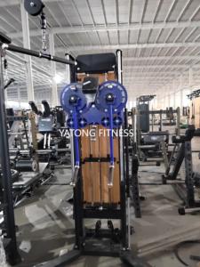 피트니스 측면 숄더 레이즈 머신 트레이너 높이 조절 플레이트 로드 겸용 스탠딩 레이즈 기구 - Product Image 2