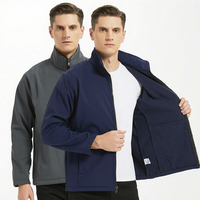 Usine en gros populaire mode hommes hiver coupe-vent veste résistant à l'usure imperméable longue longueur grande taille tissé Techniques