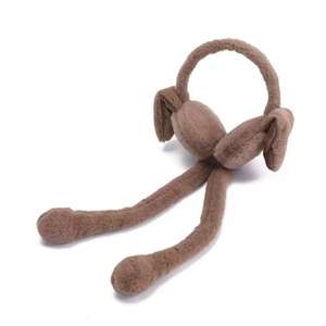 Accessoires de noël hiver chaud extérieur cache-oreilles couverture en peluche maison maison enfants mignon fille saint valentin cadeau doux sentiment réglable - Product Image 5