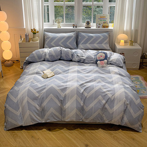 ผ้านวมคลุมเตียงผ้าฝ้าย100% หรูหราล้างน้ำหนักเบา3-PCS ตกแต่งบ้าน - Product Image 6