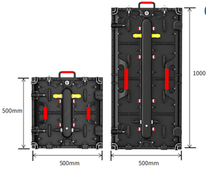 จอแสดงผล LED แบบติดผนังกลางแจ้ง รุ่น P1.56 500*500 R3 Series สำหรับติดตั้งภายนอกอาคาร รูปทรงโค้งมน มุมมองกว้าง 178 องศา ความสว่าง 5000 cd สำหรับการโฆษณา - Product Image 4
