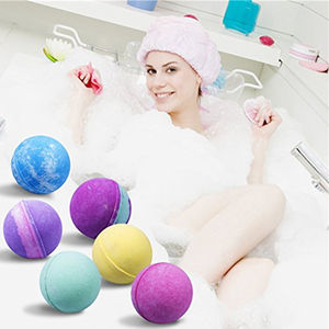 Al por mayor venta al por mayor nuevo producto orgánico Aroma Natural de sal de baño bola efervescente Bola de baño - Product Image 2