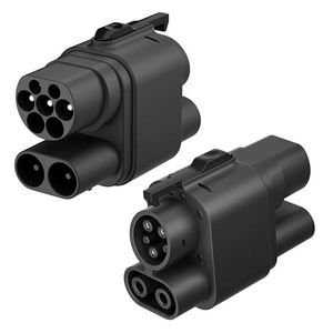CCS2กับประเภท CCS1อะแดปเตอร์ที่ชาร์จ EV ตัวแปลง250A CCS Combo 2หัวต่อ CCS Combo 1 AC DC de adaptador carga convertor - Product Image 1