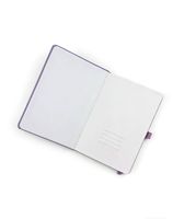 Carnet A5 en cuir PU personnalisé avec logo, livraison rapide, porte-stylo, reliure thermique, design uni, journal intime