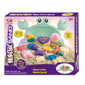 Nueva Arena Sensorial de 400G y Juego de Arena, Arena Mágica, Arcilla y Masa con Esculturas de Postres, Juguetes Educativos para la Primera Infancia, Regalos - Product Image 4