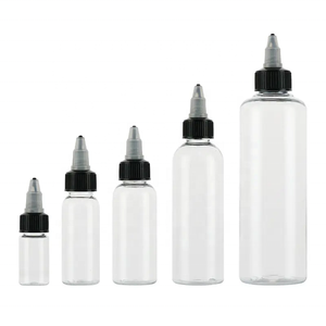 Flaconi in Plastica PET Trasparente per Cosmetici con Applicatore a Spremutura, 50ml-500ml, per Olio per Capelli e Miele, con Pompa Spray - Product Image 2